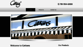 What Cottonsgift.com website looked like in 2020 (4 years ago)