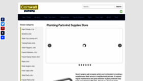 What Cornwallplumbing.com website looked like in 2020 (4 years ago)