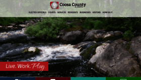 What Coosacountyal.com website looked like in 2020 (4 years ago)