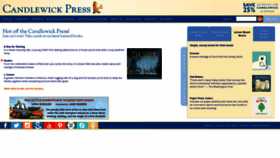 What Candlewick.com website looked like in 2020 (4 years ago)