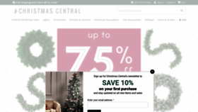 What Christmascentral.com website looked like in 2020 (4 years ago)
