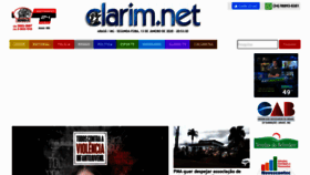 What Clarim.net.br website looked like in 2020 (4 years ago)