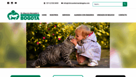 What Clinicaveterinariabogota.com website looked like in 2020 (4 years ago)