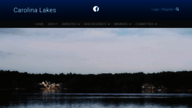 What Carolinalakes.info website looked like in 2020 (4 years ago)