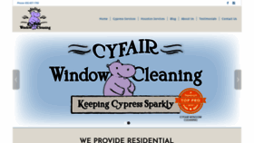 What Cyfairwindowcleaning.com website looked like in 2020 (4 years ago)