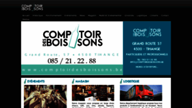 What Comptoirdesboissons.be website looked like in 2020 (4 years ago)