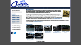 What Cruiserboatsales.com website looked like in 2020 (4 years ago)