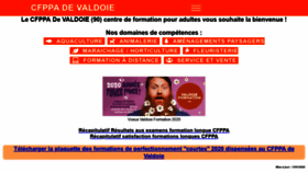 What Cfppavaldoie.fr website looked like in 2020 (4 years ago)