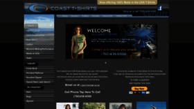 What Coasttshirts.com website looked like in 2020 (4 years ago)