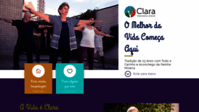 What Clararesidencial.com.br website looked like in 2020 (4 years ago)