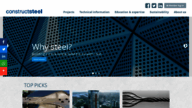 What Constructsteel.org website looked like in 2020 (4 years ago)
