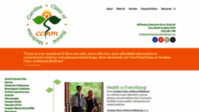 What Carolinanaturalmedicine.com website looked like in 2020 (4 years ago)