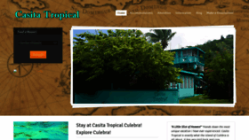 What Casitatropical.com website looked like in 2020 (4 years ago)