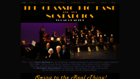 What Classicbigband-nostalgics.com website looked like in 2020 (4 years ago)