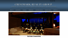 What Crestmarkrealtygroup.com website looked like in 2020 (4 years ago)