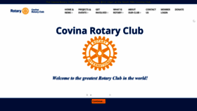 What Covinarotary.com website looked like in 2020 (4 years ago)