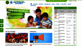 What Cied.edu.vn website looked like in 2020 (4 years ago)