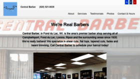 What Centralbarberfdl.com website looked like in 2020 (4 years ago)