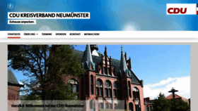 What Cdu-nms.de website looked like in 2020 (4 years ago)