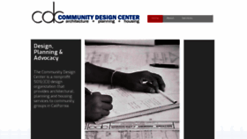 What Communitydesigncentersf.com website looked like in 2020 (4 years ago)