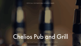 What Cheliospubandgrill.com website looked like in 2020 (4 years ago)