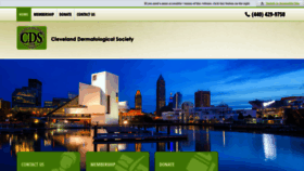 What Clevederm.org website looked like in 2020 (5 years ago)