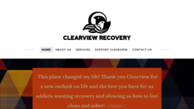 What Clearviewrecoveryinc.org website looked like in 2020 (4 years ago)