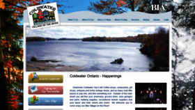 What Coldwatervillage.com website looked like in 2020 (4 years ago)