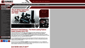 What Crestfasteners.com website looked like in 2020 (4 years ago)