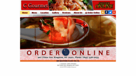 What Cgourmetkingston.com website looked like in 2020 (4 years ago)