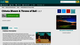 What Chhota-bheem-amp-throne-of-bali.soft112.com website looked like in 2020 (4 years ago)