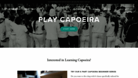 What Capoeirabrasileastbay.com website looked like in 2020 (4 years ago)