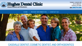 What Cassvilledentistry.com website looked like in 2020 (4 years ago)