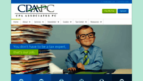 What Cpaapc.com website looked like in 2020 (4 years ago)