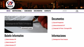 What Colegiodearquitectos.org.py website looked like in 2020 (5 years ago)