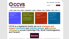 What Cambridgecvs.org.uk website looked like in 2020 (4 years ago)