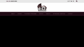 What Carma4horses.org website looked like in 2020 (4 years ago)