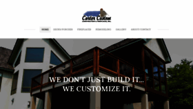 What Cartercustomconstruction.com website looked like in 2020 (4 years ago)