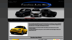 What Carolinaautoworld.com website looked like in 2020 (4 years ago)