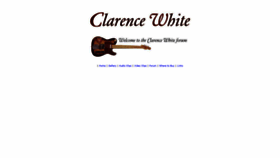 What Clarencewhiteforum.com website looked like in 2020 (4 years ago)