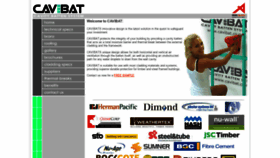 What Cavibat.co.nz website looked like in 2020 (4 years ago)