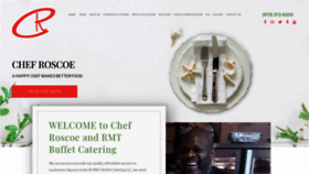 What Chefroscoe.com website looked like in 2020 (4 years ago)