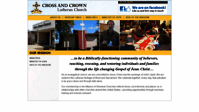 What Crossandcrownlc.com website looked like in 2020 (4 years ago)