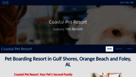 What Coastalpetresort.com website looked like in 2020 (4 years ago)