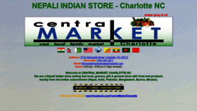 What Centralmarketcharlotte.com website looked like in 2020 (4 years ago)