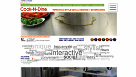 What Cook-n-dine.com website looked like in 2020 (4 years ago)