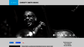 What Christysmithmusic.com website looked like in 2020 (4 years ago)