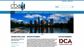 What Cbaaustin.org website looked like in 2020 (4 years ago)