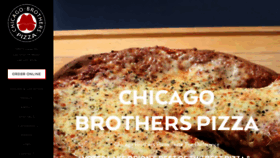 What Chicagobrotherspizza.com website looked like in 2020 (4 years ago)