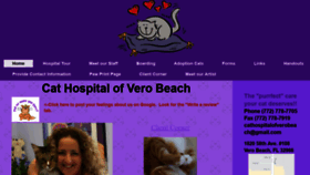 What Cathospitalofverobeach.com website looked like in 2020 (4 years ago)